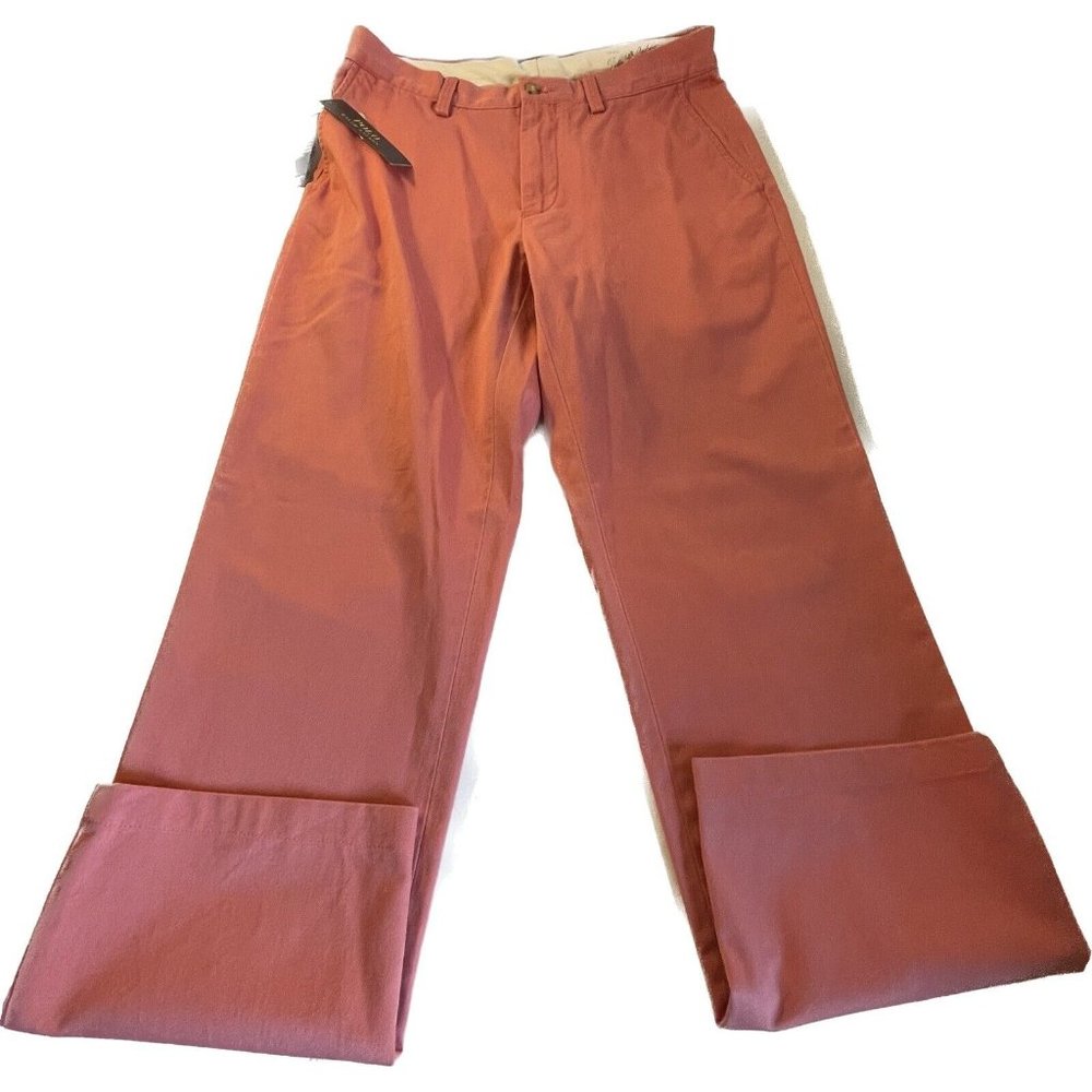 Polo Ralph Lauren size 32x32 (32x30) Flat Front Pants NEW NWT Pink